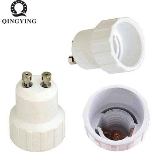 10pcs GU10 to E14 Socket Base Halogen CFL Light Bulb Lamp Adapter Converter Holder For Lighting Accessories
