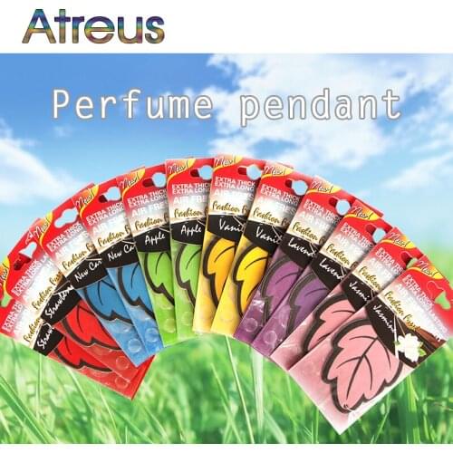 2pc Auto Shine Paper Hanging Car Air Freshener perfumed For Renault Megane 2 3 Duster Logan Captur Clio Volvo XC60 S60 XC90 V70