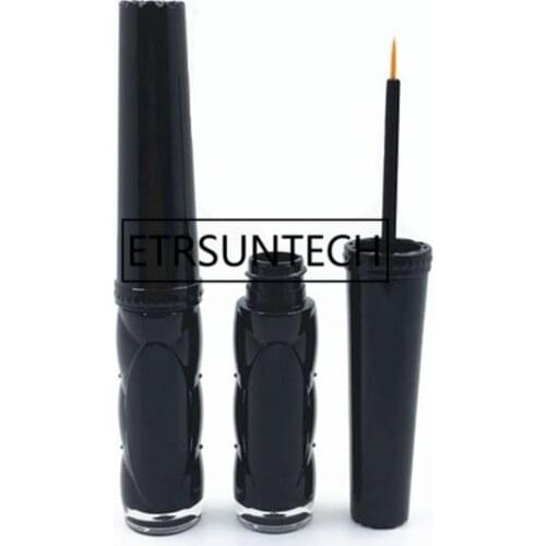3ml black Plastic Empty Mascara Tube Mascara Bottles Makeup Eyelashes Eyeliner Vials Eyelash Eyeliner tube F20172938