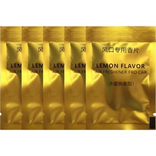 5 Flavor Car Air Freshener Car Interior Exhaust Outlet Perfume Clip Aroma Freshener Conditioning For Car Aroma Lasting Fragranc