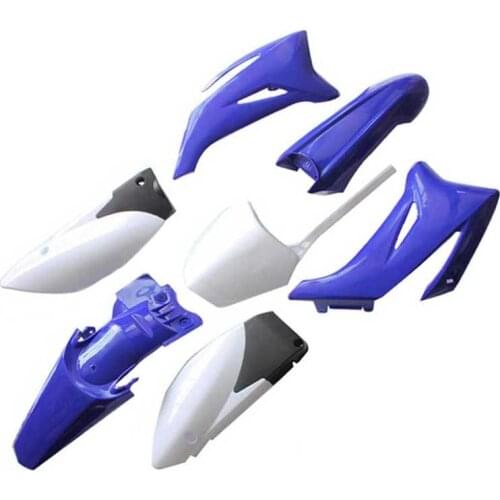ABS Fairings Plastic Body Parts For YAMAHA TTR110 TTR110E 110cc Dirt Pit Bike Complete Blue