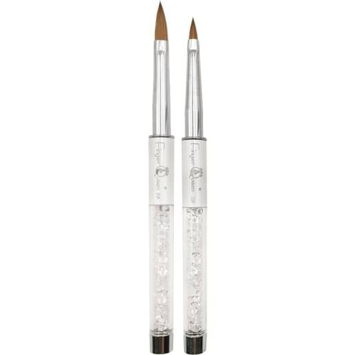 Kolinsky acrylic nail brush it Is a delicate nail art pen 2# 8# diamond decoration Crystal carving pen