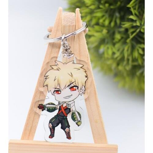 WL040 Boku no Hero Academia Keychain Anime Keyring Accessories