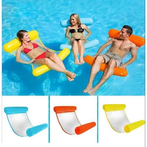 INS Style Swimming Pool Inflation Chair Protable Inflatable Chair for Swimming Pool Foldable Air Inflatable Sofa Swiming Toy