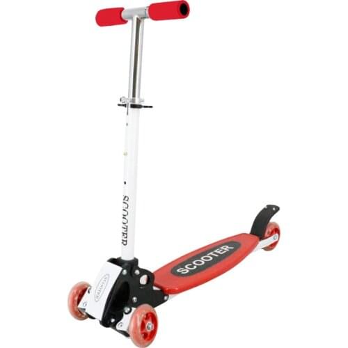 Lightweight Kick Scooter for 2-7 Years Kids Three Levels of Height Adjustment Four Wheels Are Safer Load Bearing 60KG Skateboard