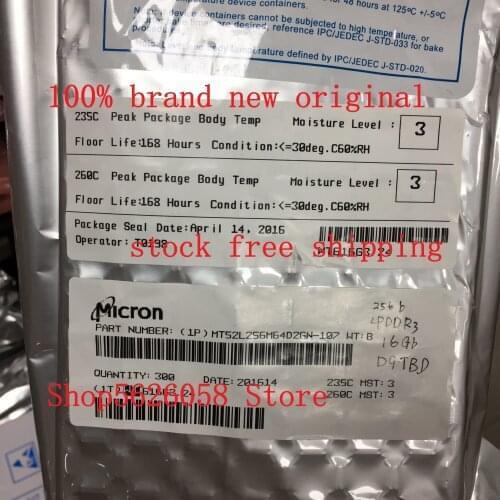 MT52L256M64D2GN-107 WT:B D9TBD MT53B384M64D4NK-062 WT:A BGA 100% new original 1PCS/LOT STOCK