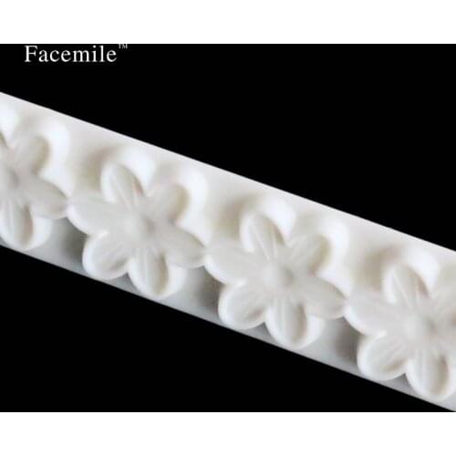 Daisy chain Straight Frill Cutter Sugar Cake Fondant Decorating Embosser Emboss Sugarcraft Sugarpaste Icing Cutter 01032 Gift