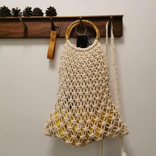 Luxury French Washed Linen Handbags Women Hand-woven handbag Accessory Christmas