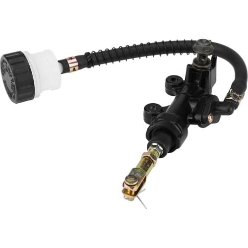 Folding Aftermarket Motorcycle Replacement Rear Foot Brake Hydraulic Master Cylinder Pump Reservoir for Suzuki GSXR 600 750 1000