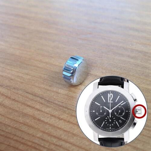 Steel crown for BVLGARI.BVLGARI 42mm automatic watch BB42 parts tools