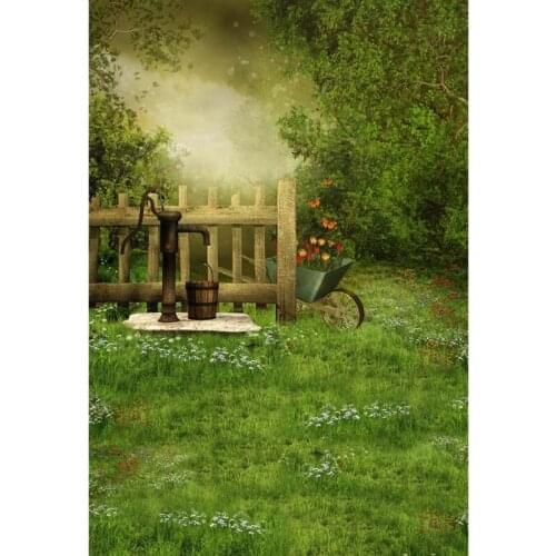 Vintage barrel photo backgrounds vinyl fotografia children photography backdrops for kids photo studio props photophone S-1365