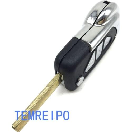 Replacement Keys 3 Button Remote Key Blank for citroen c1 c2 c3 c5 Car Flip Key Shell Entry System Key Fob