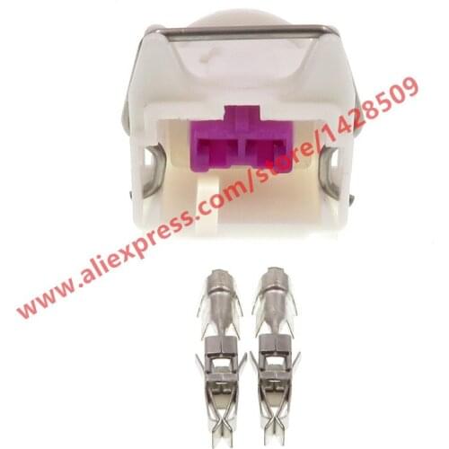 5 Sets 2 Pin Automotive Car Speaker Plug Electrical Female Connector For Peugeot Citroen C4 C6 144473-8