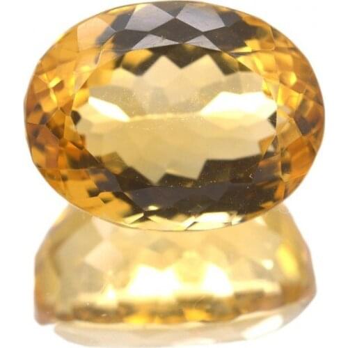 12,50 ct. Citrine Oval Cut