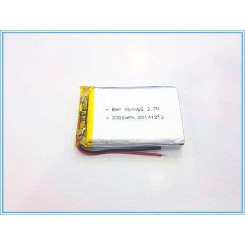 3.7V,3300mAH 954465 polymer lithium ion / Li-ion battery for model aircraft,PS,mp3,mp4,cell phone,speaker,bluetooth