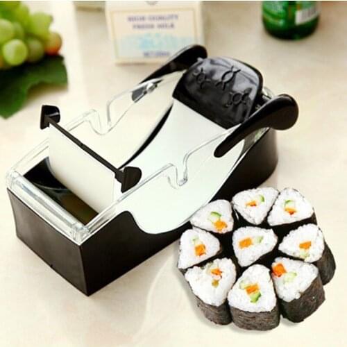 896A Plastic Rice Ball Maker Mold Perfect Roll Sushi Machine KItchen Durable Gift