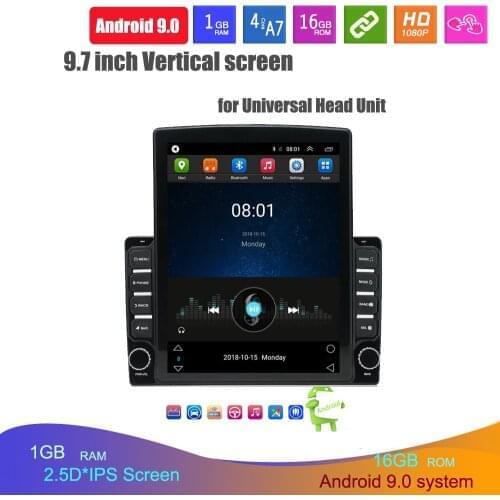 9.7''Vertical Screen Android 2Din Car Radio Mirror link GPS Stereo Car MP5 Player 2din Bluetooth WIFI FM Car Multimedia Player