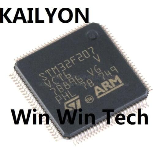 Free shipping New Original 10pcs STM32F207VET6 STM32F207 QFP High quality STM32F207