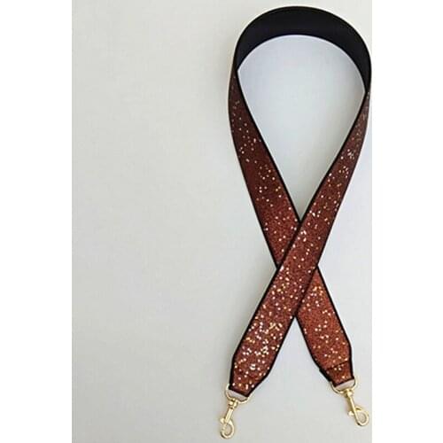 Bags Parts Fashion Sequin Shoulder Strap For Women Messenger Crossbody Bags Famous Designer Strap For Femme Bags