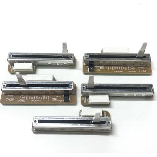 5PCS Channel Fader DWG1521 CH1 Channel 1,2,3,4,Master For DJM 600 DJM600 DJM-600
