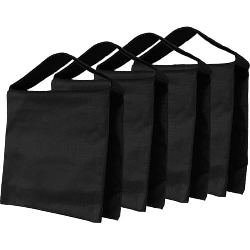 Photography Black Sandbags Use For Background Backdrop Stand Photo Studio Boom Arm Cantilever Light Tripod Heavy Duty Sand Bag
