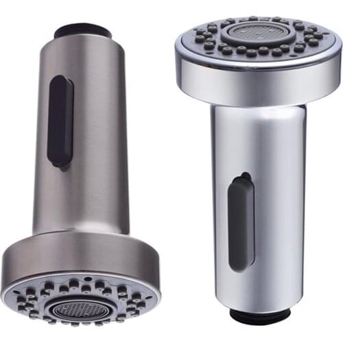 1/2 Inch Bathroom Shower Head Kitchen Sink Chrome Single Handle Mixer Tap Swivel Pull Out Spray Faucet Spout Water Saving Tap