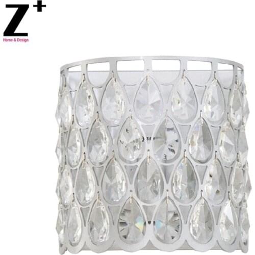 Teardrop K9 Crystal Sconce Glass lustre Wall Lamp