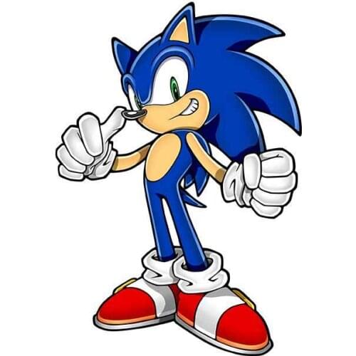 Personality Hedgehog Pattern Car Decal Pvc Auto Window Bumper Waterproof Sunscreen Accessories Decorative Sticker Of