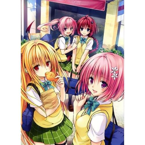 Lot style Choose To Love Ru Anime Art print Silk poster Home Wall Decor