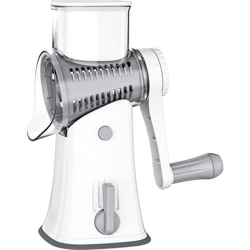 Multifunctional hand-rolling vegetable cutter Kitchen vegetable chopper, planing potato shreds, wave slices shredder, shredder