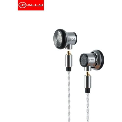 JCALLY EP05 earphone 16mm driver High Resolution PET Biofilm 5N High Purity OFC Earbuds MMCX Replaceable cable