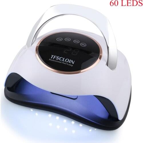 New 5T PLUS UV LED Lamp Nail Dryer 120W Gel Polish Curing Lamp With Motion Sensor LCD Display Fast Drying Gel Nail Manicure Tool