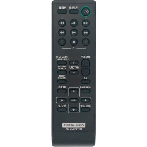 New Remote Control RM-AMU127 for Sony Audio System CMT-G1BIP CMT-G1IP HCD-G1BiP HCD-G1iP