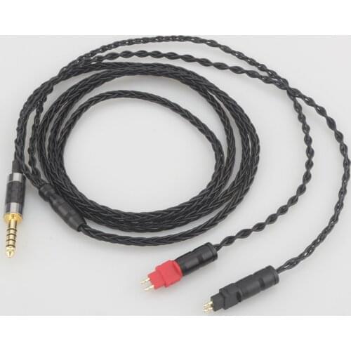 Plug 4.4MM 3.5MM 2.5MM Replacement Audio Cable For Sennheiser HD600 hd580 HD650 hd660s Headphones Fits Many Headphones 23 AugT2