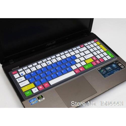 15 inch laptop keyboard Silicone Protective Keyboard Cover for Asus X56C D552C X552E X552V f555l e56c K555L A501