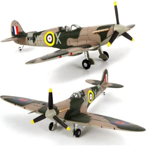 1/72 scale England Classic Jet fighter World War II Plane Army fighter aircraft airplane models children toys military collect