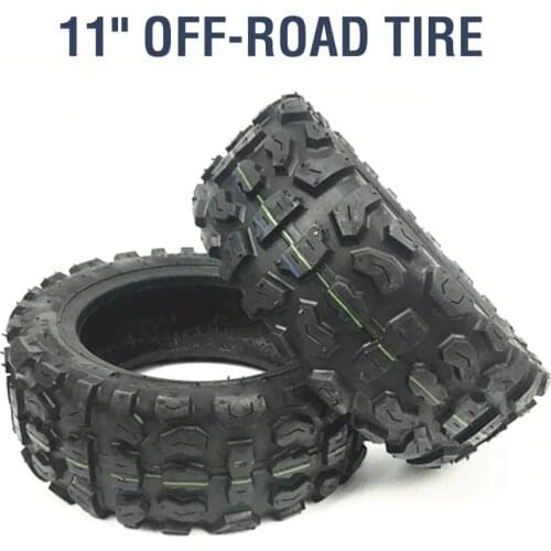 2PCS/Pack 11" Off-road City Road Pneumatic Tires Electric Scooter Inflatable Tires Rubber Wheels Tyre