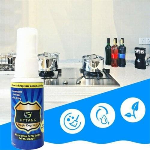 30ml Safe Grease Police Magic Degreaser Easy Cleaning Spray Cleaner Bathroom Kitchen