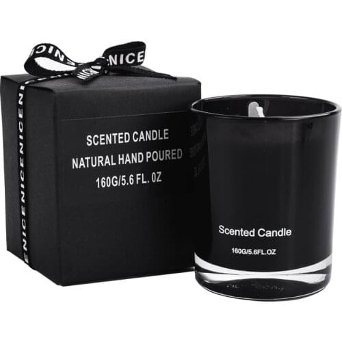 Aroma candle glass birthday candle fragrance home fragrance candle ornament birthday decoration candle essential oil