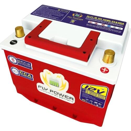LiFePo4 12V Car battery FLY1-45 12V 240Wh CCA680A With BMS lithium iron start ups bateria for LiFePo4 Car lithium iron battery