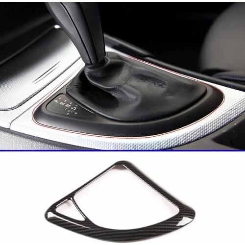 For BMW 1 series E81 E82 E87 2007-2011 Car Central Control Gear Shift Lever Frame Cover Trim Car Accessory