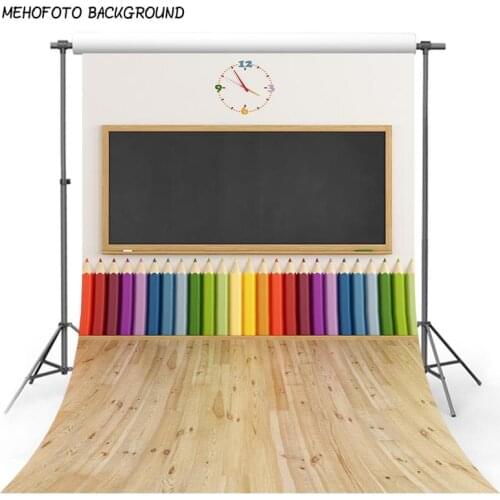 Photography Background Backdrops School 5x7 Colorful Pencils Photo Drop Back to School Photo Studio Props Customized Kids Photo