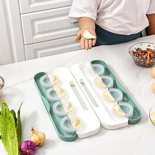 Dumpling Making Mold Household Crescent-shaped Dumpling Making Tool Automatic And Convenient Lazy Fancy Dumpling Making Artifact