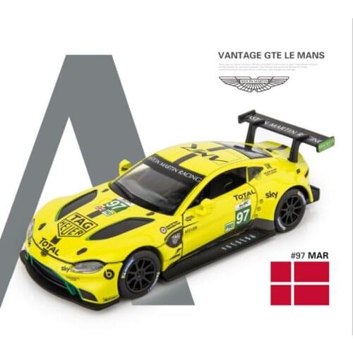 1:32 Aston martain race car Metal Toy Alloy Car Diecasts & Toy Vehicles Car Model Miniature Scale Model Car Toys For Children