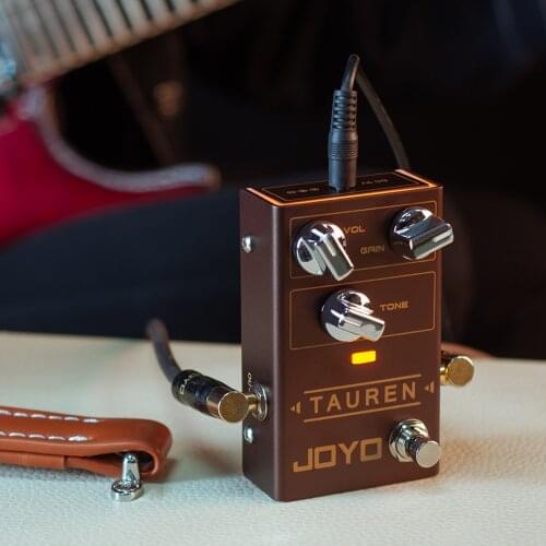 JOYO R-01 TAUREN Overdrive Pedal with GAIN Control Dynamic Overdrive Effect Pedal Guitar Accessories Overdrive Pedal