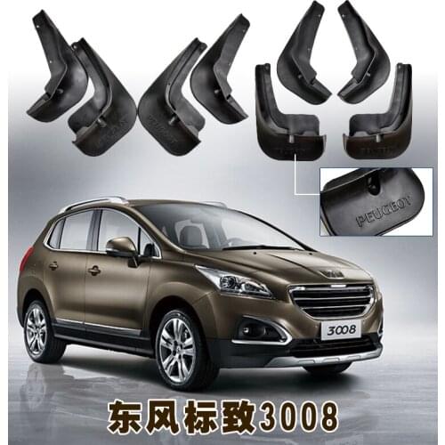Mudguard fended the mark high quality fender tyre buffer-type car fender (used for Peugeot 3008)