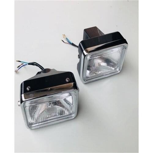 Motorcycle headlamps assembly floodlight rectangle headlight for HONDA CG125 CG 125 CG150 XF125 ZJ125 125CC 150CC