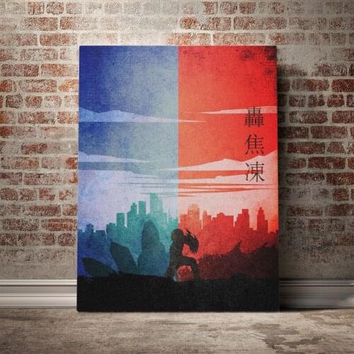 My Hero Academyia Shoto Todoroki Poster Canvas Wall Art Decoration prints for living Kid Children room Home bedroom decor