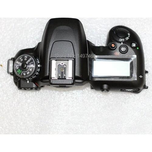 New Complete Top cover with mode wheel and control plane Repair parts For Nikon D7500 SLR