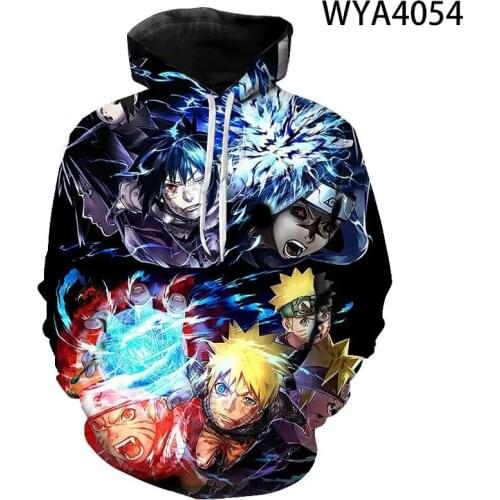 New Men Women Children Hoodies Comic Cartoon Fire Hidden Ninja 3D Printed Pullover Sweatshirts Long Sleeve Fashion Casual Coat